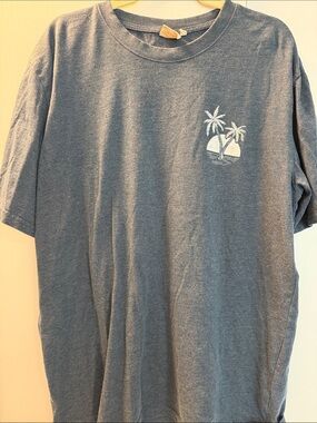 Pacific Creations Kauai Find Your Paradise Graphic Tee Blue Gray Men’s XXL